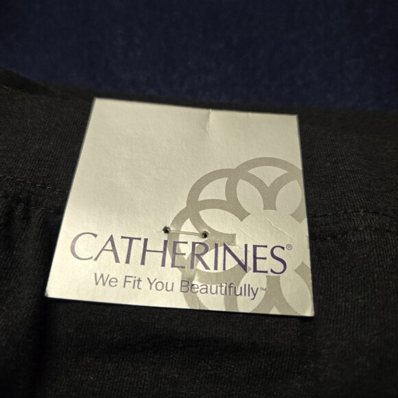 NWT Catherine's 3X ' Suprema' Black Pants! - Picture 5 of 9